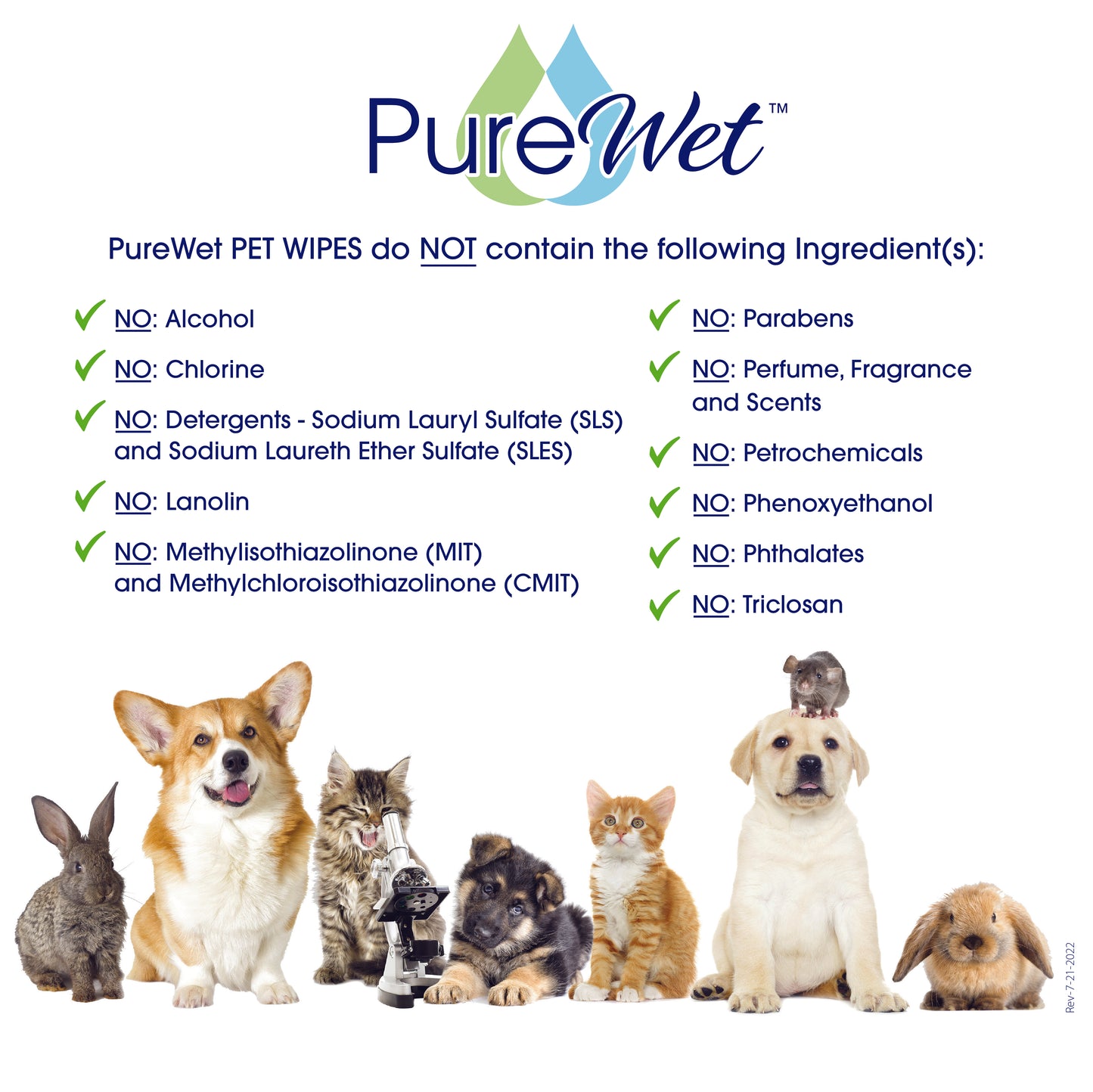 PureWet Pet Wipes