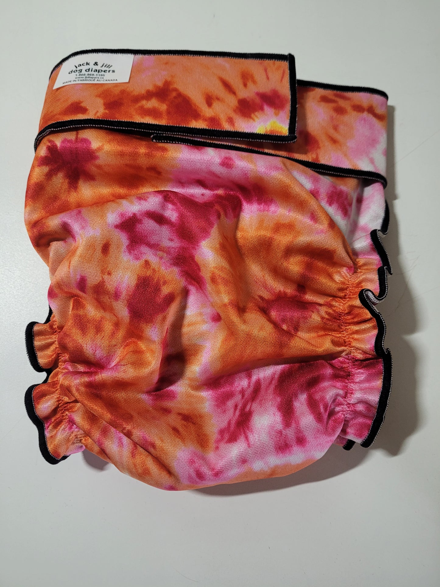 Female Dog Diaper – Britches - Pink Tie Dye