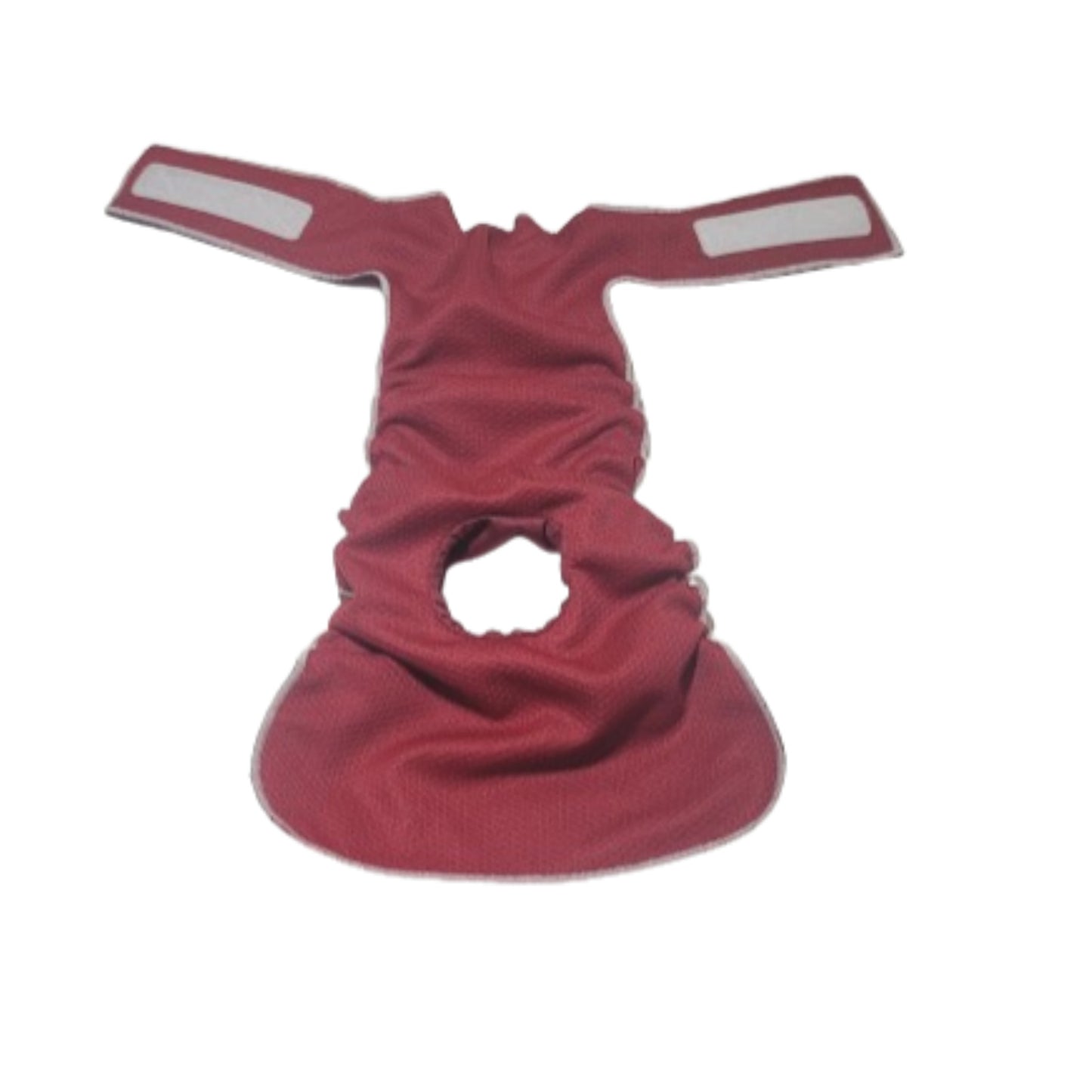 Female Dog Diaper  Britches -With Tail Opening- Burgundy - Jack & Jill Dog Diapers