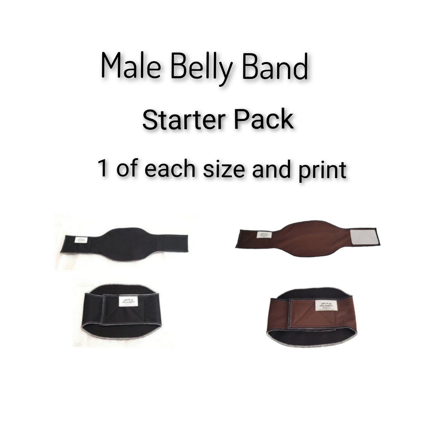 B&B Belly Bands Starter pack 3