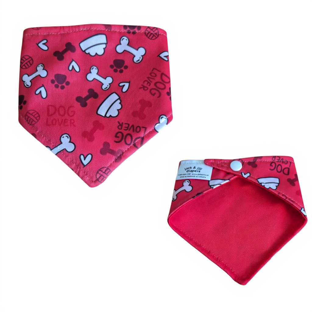 Snap-On Dog Bandana - Premium Quality