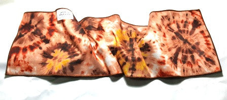 Male Dog Belly Band Wrap -Tie Dye Brown Style #1 - Jack & Jill Dog Diapers