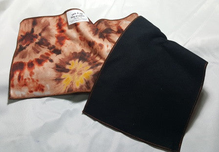 Male Dog Belly Band Wrap -Tie Dye Brown Style #1 - Jack & Jill Dog Diapers