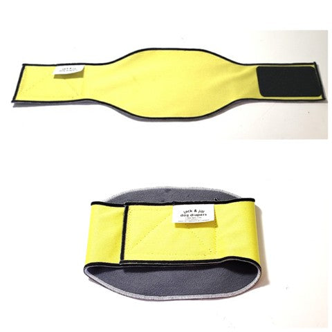 Male Dog Belly Band Wrap Lemon Style 2