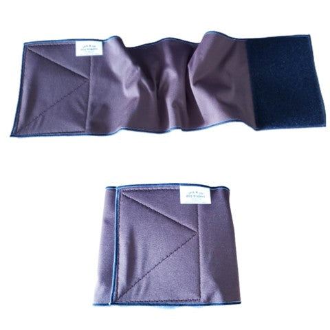Male Dog Belly Band Wrap - Chocolate Brown Style #1 - Jack & Jill Dog Diapers