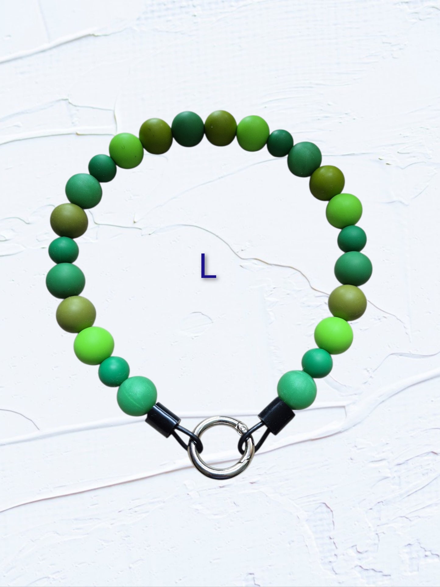 Silicone Beaded Dog Collar - Handmade in Canada