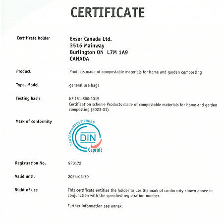 Compostable Dog Poop Bags - 120 Count (10 Rolls) | 100% Home Compostable