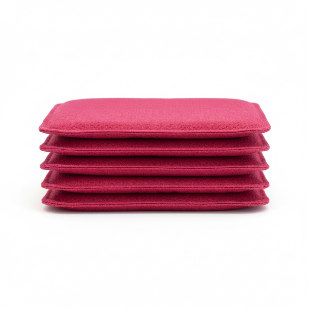 4 Stacked Pink Pads - Product Image