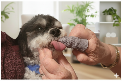 Dog Dental Cloth Finger Wipes