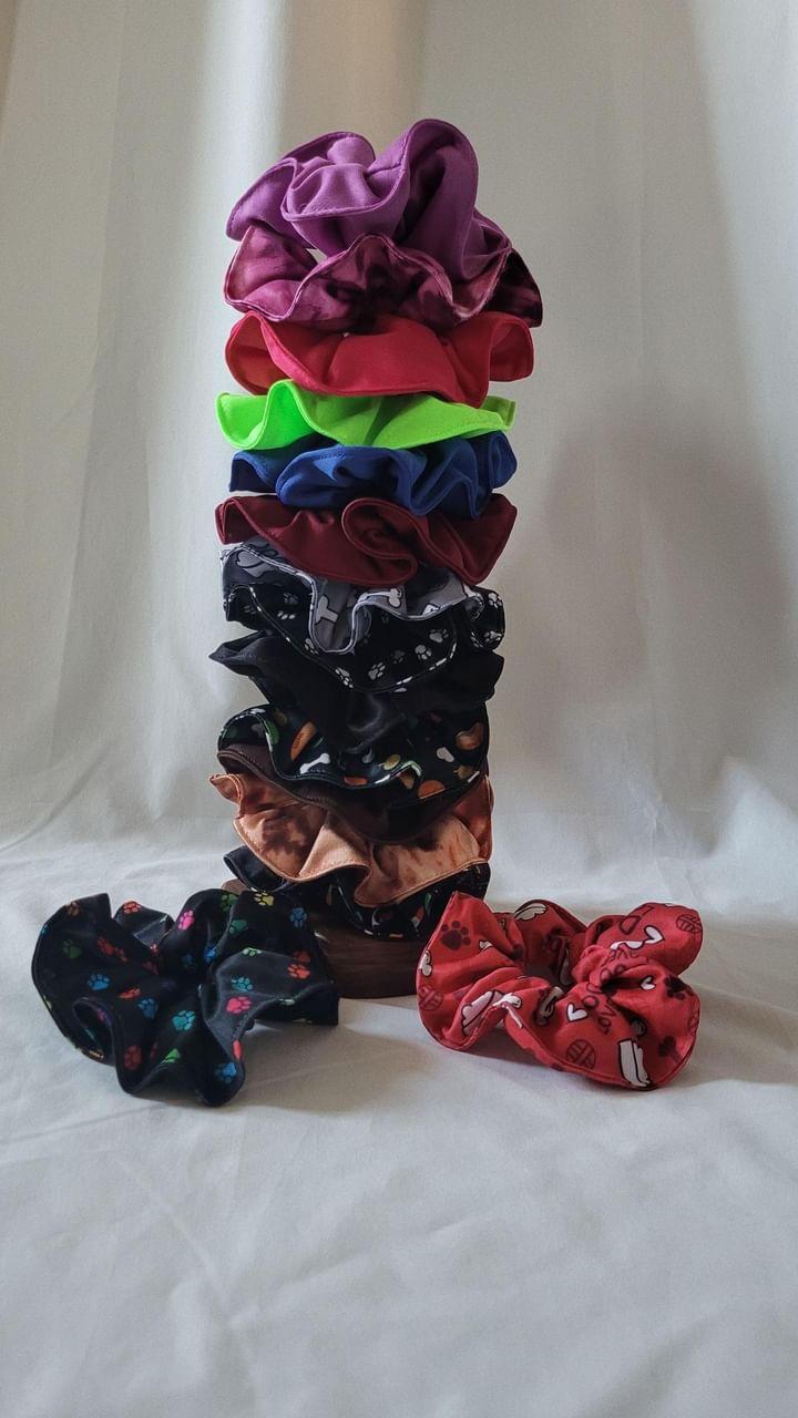 Hair Scrunchie - Solid Colours