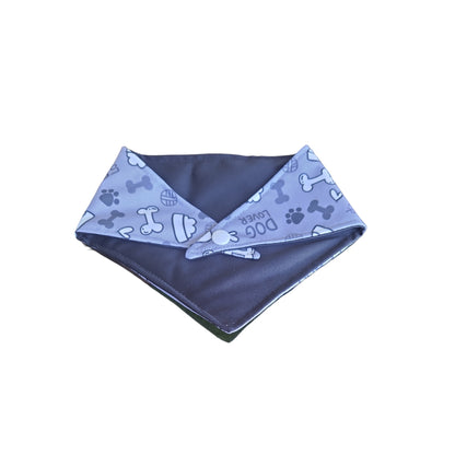 Dog Bandana Snap On - Bone Prints - Jack & Jill Dog Diapers