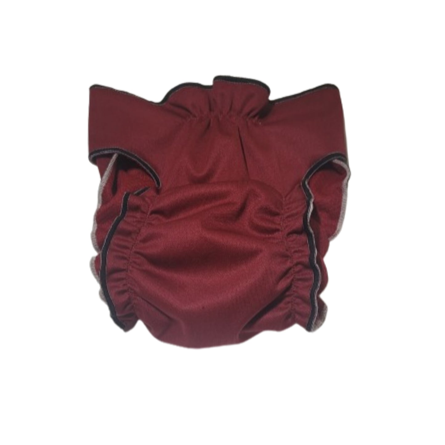 Female Dog Diaper  Britches -With Tail Opening- Burgundy