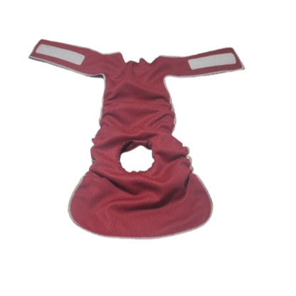 Female Dog Diaper  Britches -With Tail Opening- Burgundy