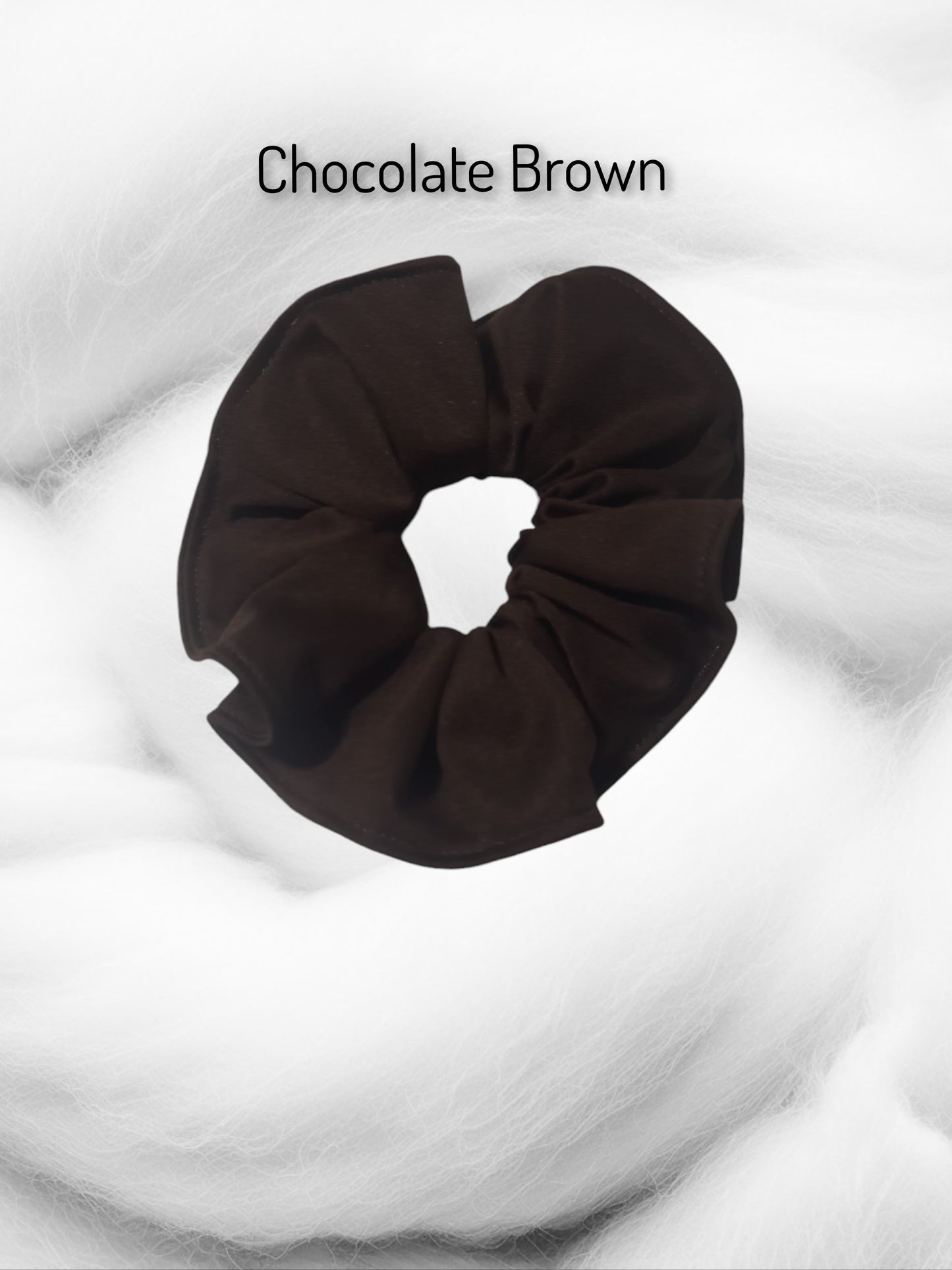 Hair Scrunchie - Browns