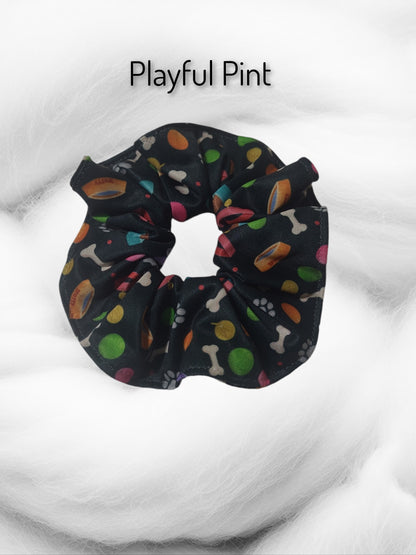 Hair Scrunchie - Colourful Prints