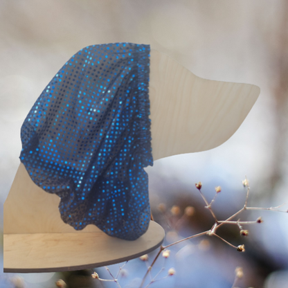 Dog Snood - Sequins Navy