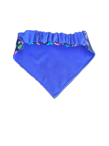 Dog Bandana Scrunchie - Playful Dog Print