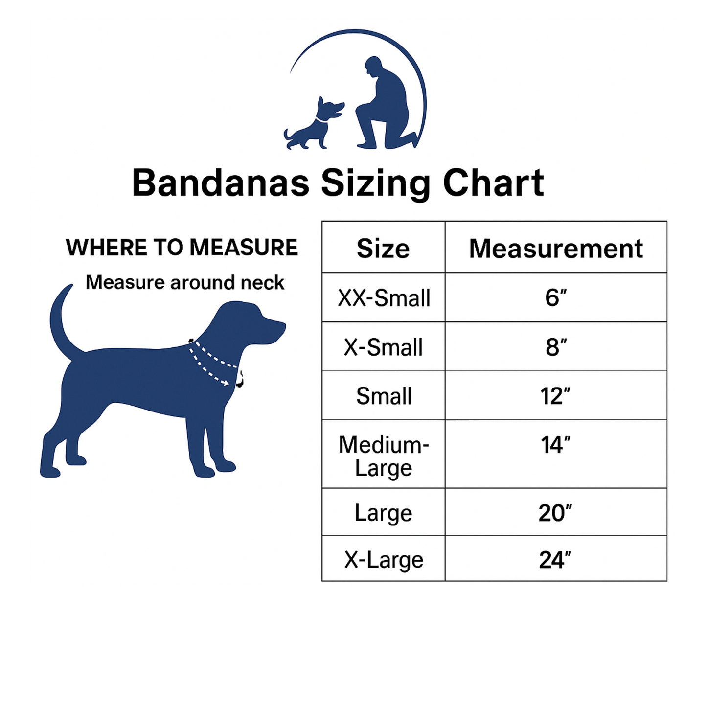 Glow in the Dark Snap-On Dog Bandana - TAKING MY HUMANS FOR WALKIES