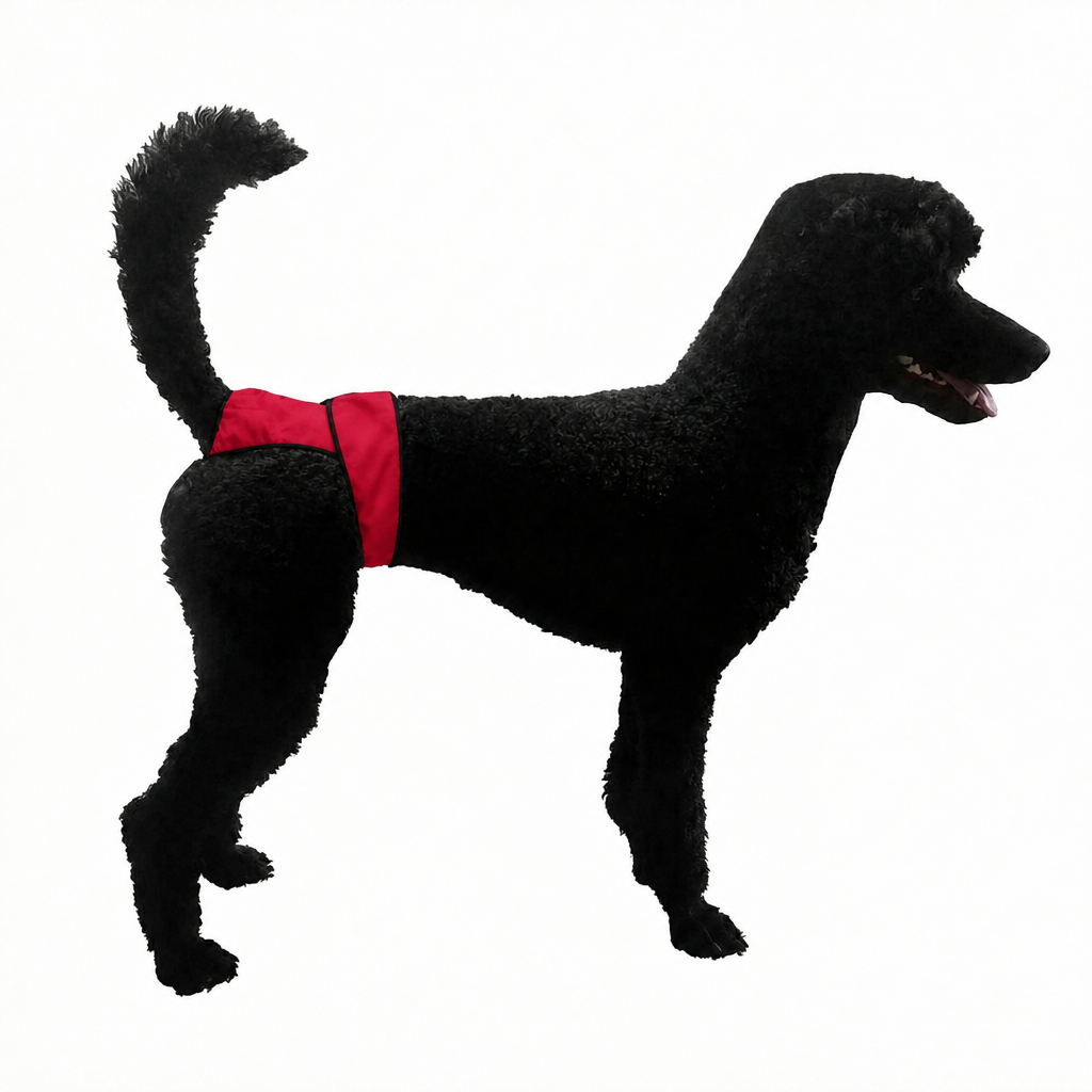 High-Cut Female Dog Diapers For Active Dogs