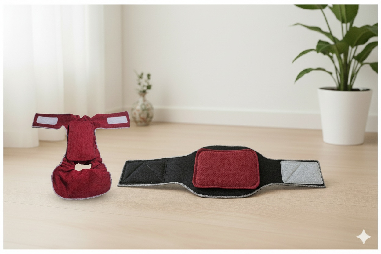 ACGS Male & Female Washable Pads Pack of 4