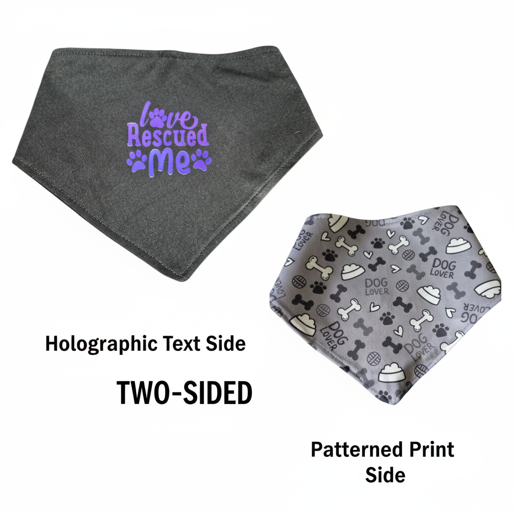 Gray love Rescued me two-sided banner