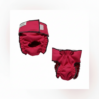 CW Female Dog Diaper – Britches - Pink and Black
