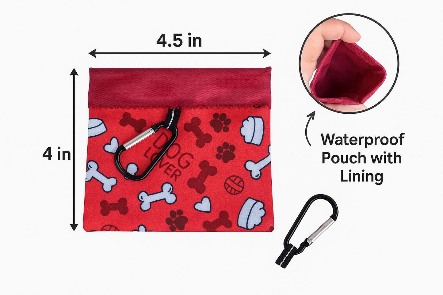Treat Pouches | Red Bone Prints