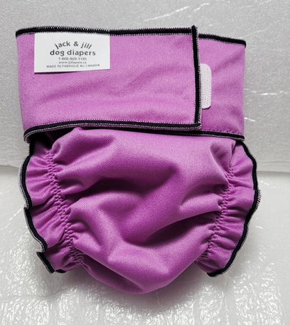 Dog Violet Diaper | Dog Violet Cloth Diaper | Jack & Jill Dog Diapers